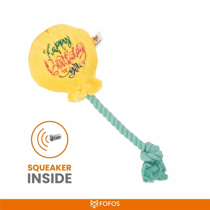 Fofos Birthday Plush Dog Toys