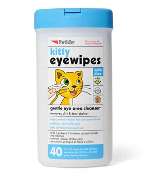 Petkin Kitty Cat Eye wipes