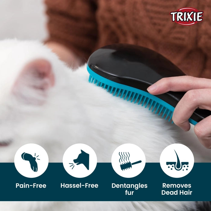 Trixie Soft Brush with Soft Plastic Bristles