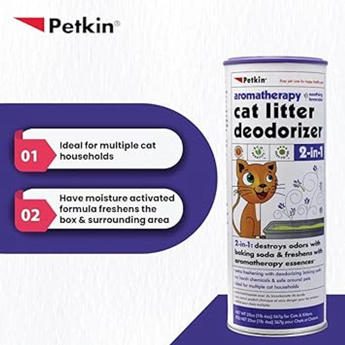 Petkin Lavender Cat Litter Deodorizer