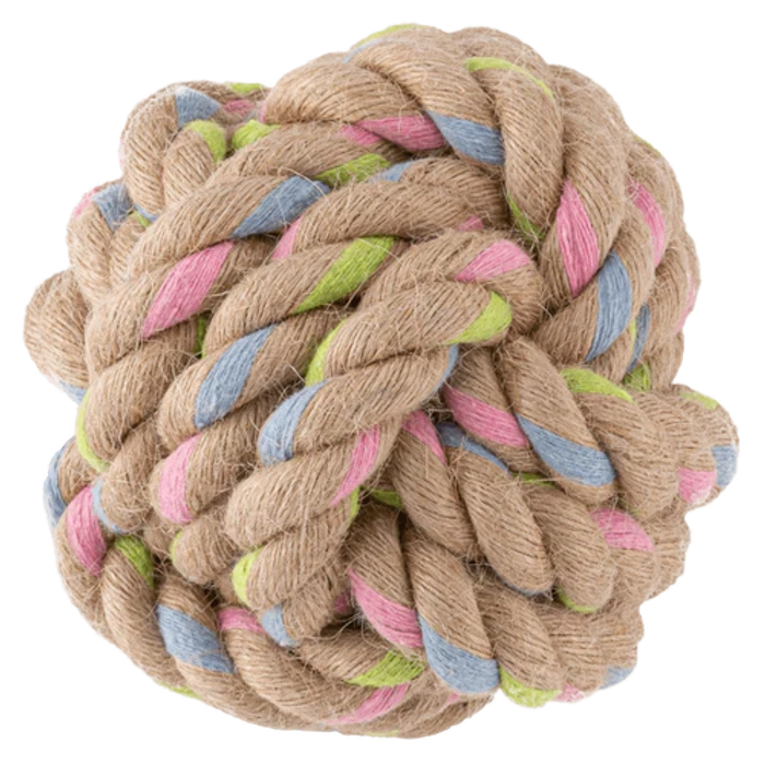 Beco Hemp Rope Ball for Puppies and Adults