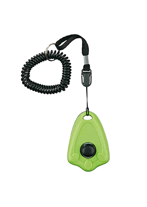 Trixie Clicker with Spiral Wrist Loop Training Aid for Dogs