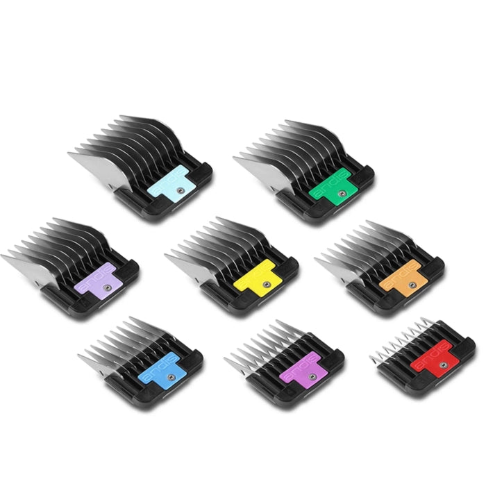 Andis Universal Stainless Steel Combs 8 Piece Set