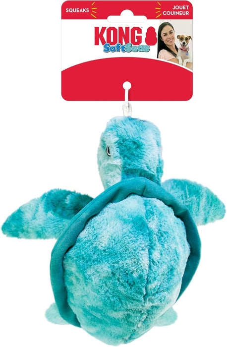Kong SoftSeas Turtle Plush Toy