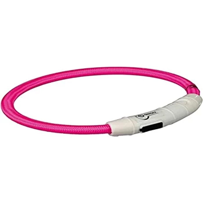 Trixie Usb Flash Light Ring Collar for Dogs