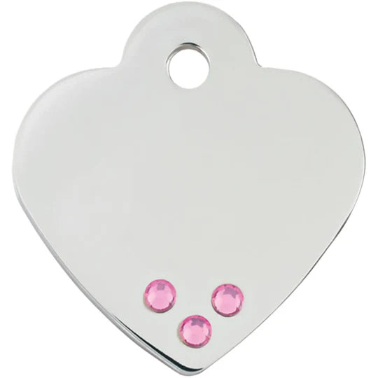 Quick Tag Heart Shape Name Tag