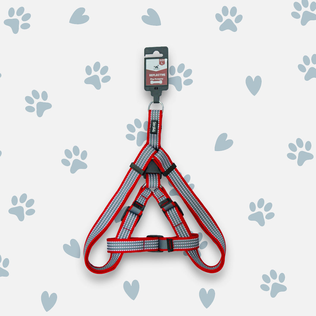 Story Tails Reflective Step In Harness for Pets
