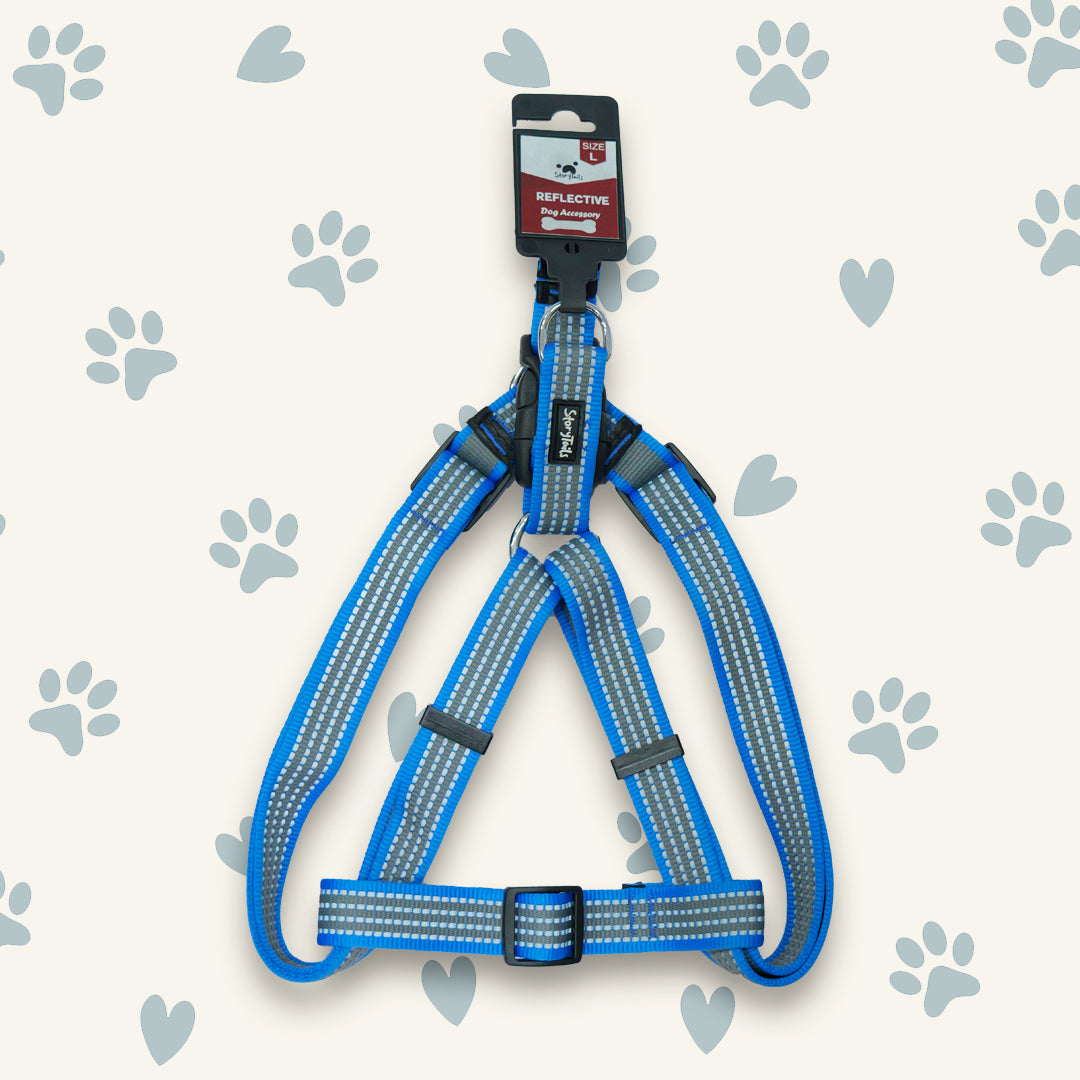 Story Tails Reflective Step In Harness for Pets