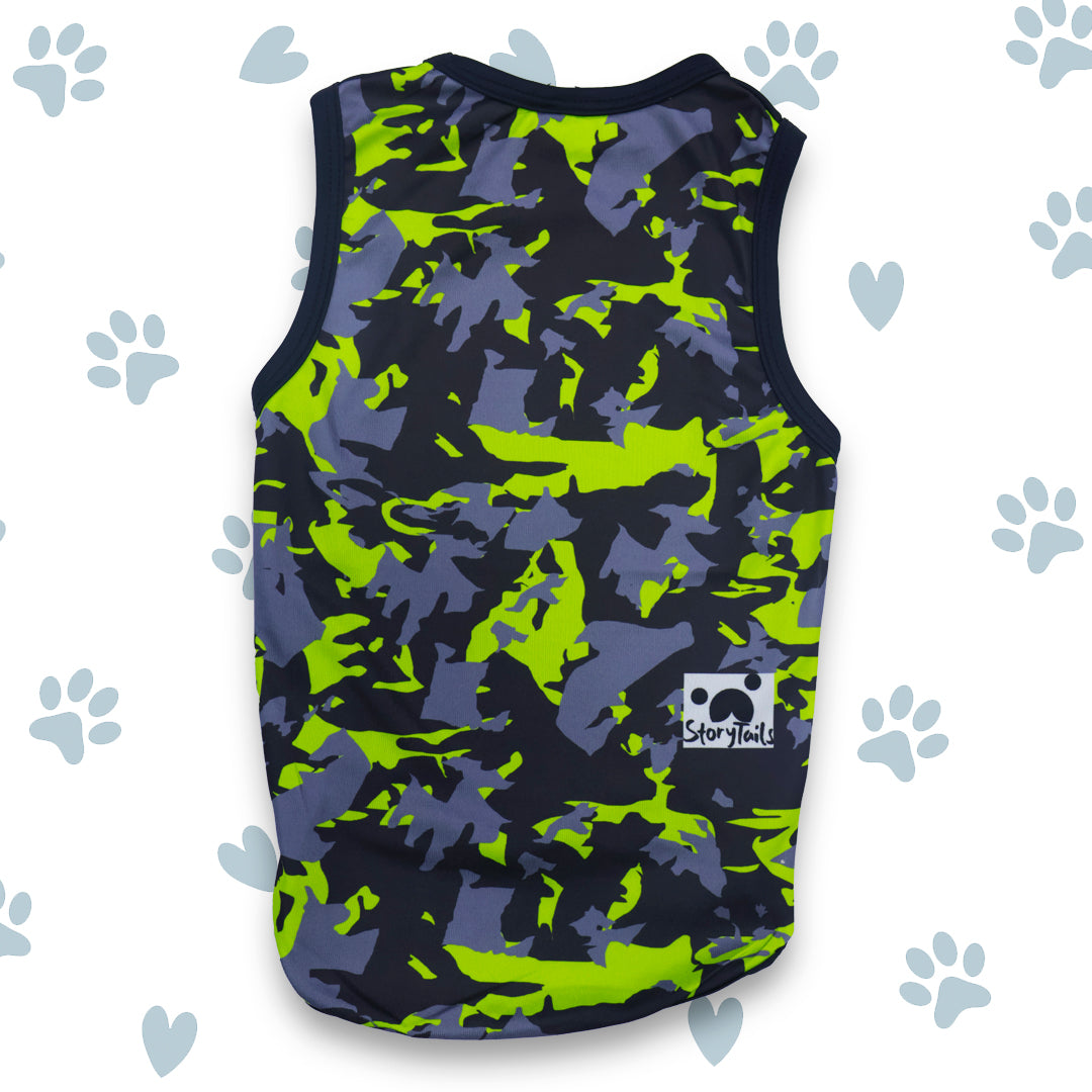 Story Tails Sleeveless T-Shirt for Dogs