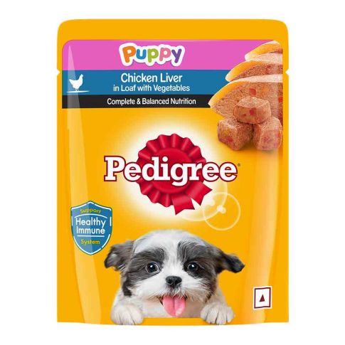 Pedigree Chicken Liver in Loaf with Vegetables Puppy Dog Wet Food