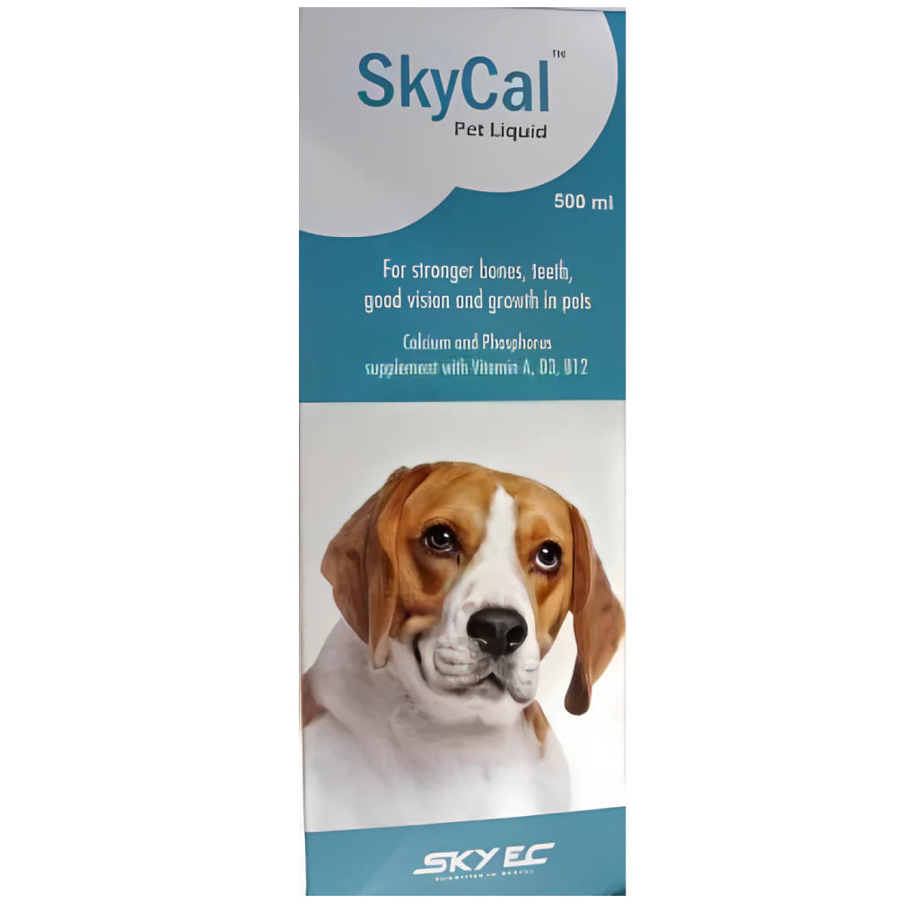 Sky Ec Calcium & Vitamin Cats and Dogs Syrup