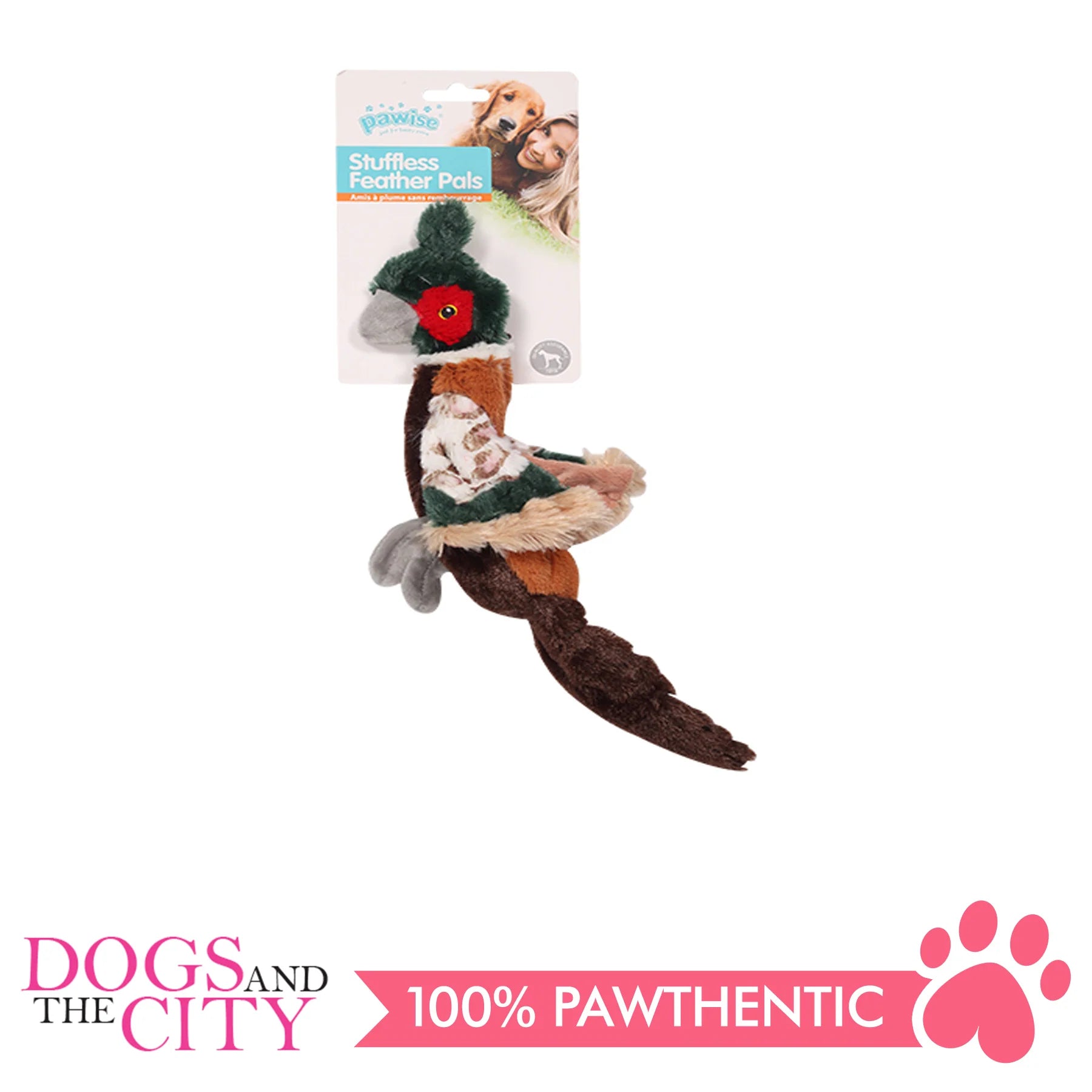 Pawise Stuffless Plush Toys for Pets