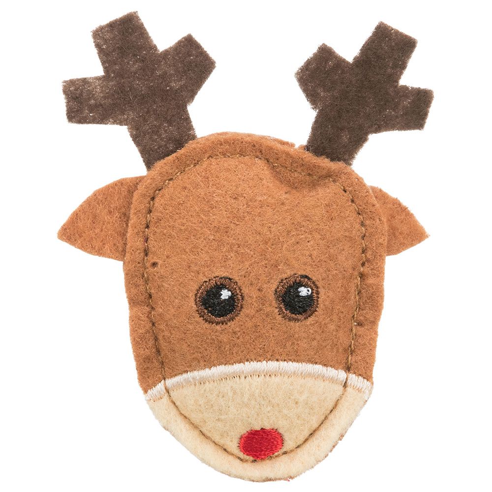 Trixie Xmas Elk And Gingerbread Figure Toy for Cats