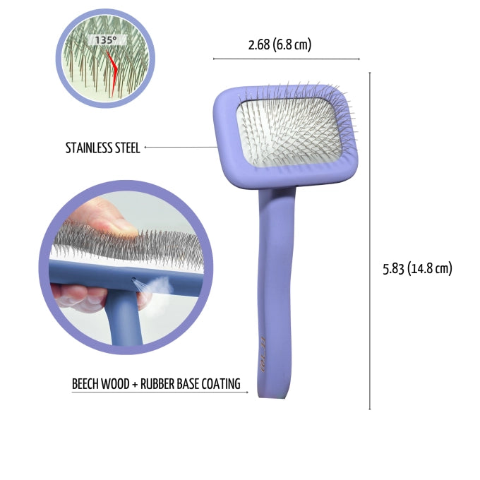 Tauro Pro Line Brush Wooden Rectangular Shape