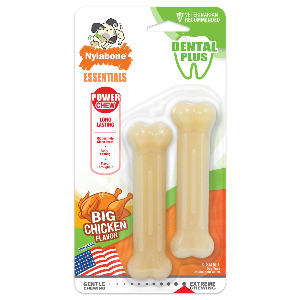 Nylabone Daily Dental Durable Chew Tin Pack