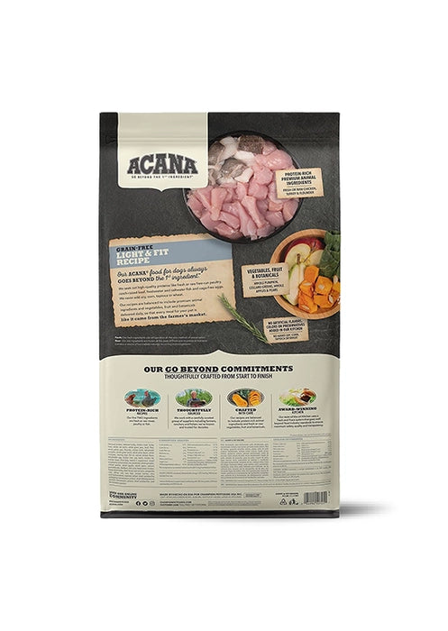 Acana - Light and Fit for Adult Dogs older than 1 Year