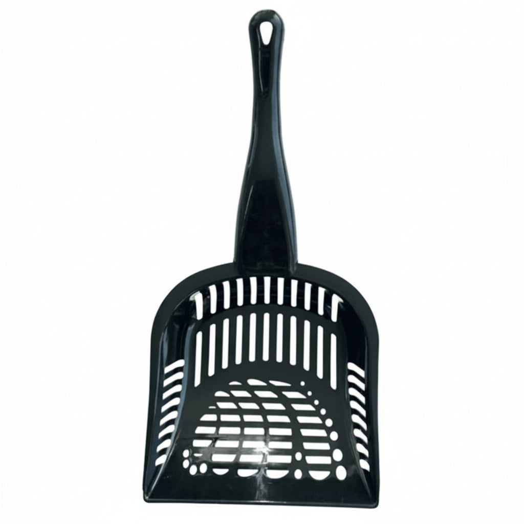 M Pets Litter Scoop for Cats Black