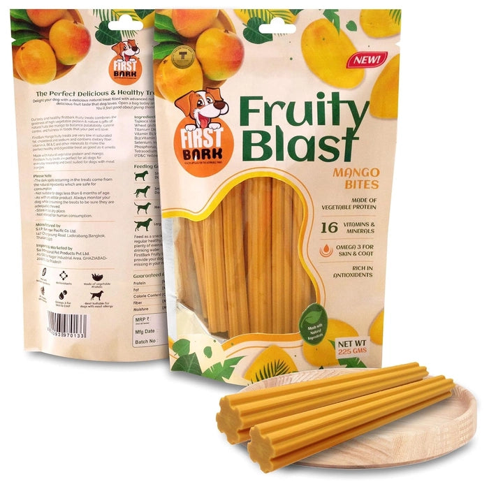 First Bark- Fruity Blast Soft Treats for Dogs