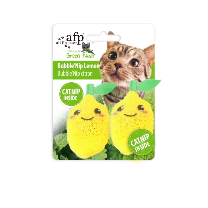 Afp-Green Rush Bubble Cat Nip Toys