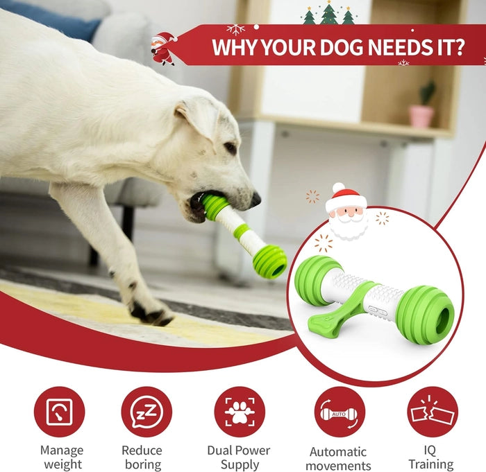 Pet Geek-Interactive Dog Toy Play bone