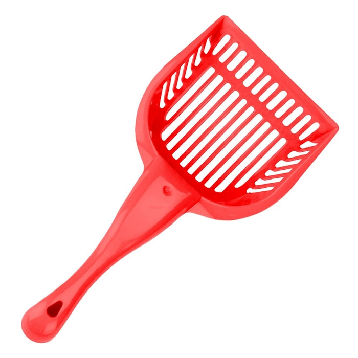 M Pets- Basic Litter Scoop for Cats Red