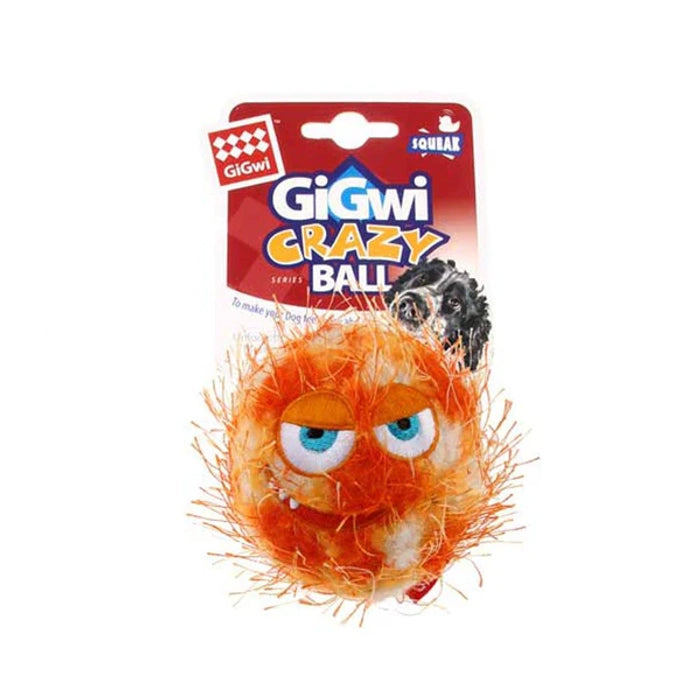 Gigwi- Crazy Ball with foam rubber ball and squeaker Medium