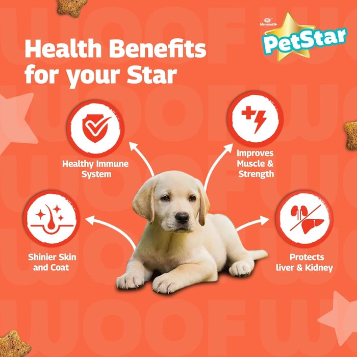 Petstar- Puppy Dry Dog Food for Growing Pups