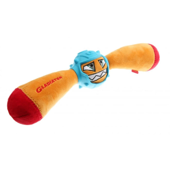 Gigwi- Gladiator with Squeaker Inside Plush Toy for Dog