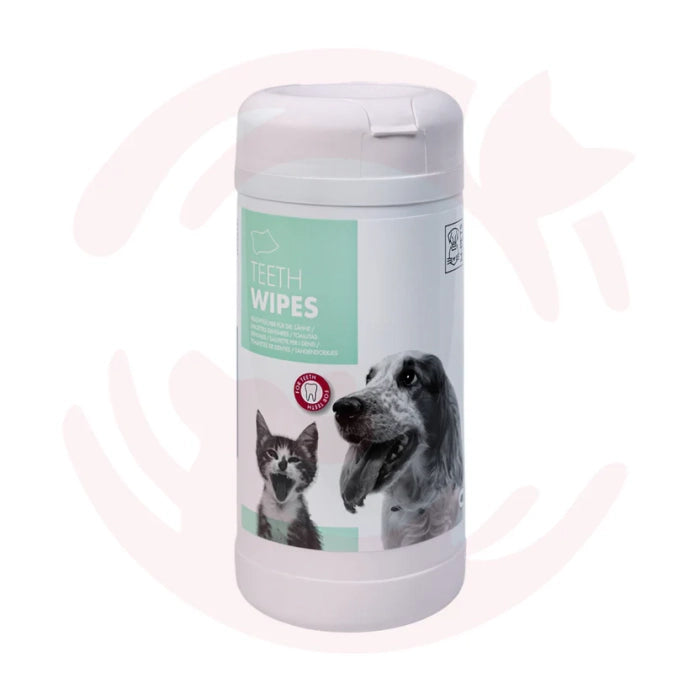 M-Pets Teeth Wipes for Cats and Dogs (15 x 15 cm, 40 pcs)