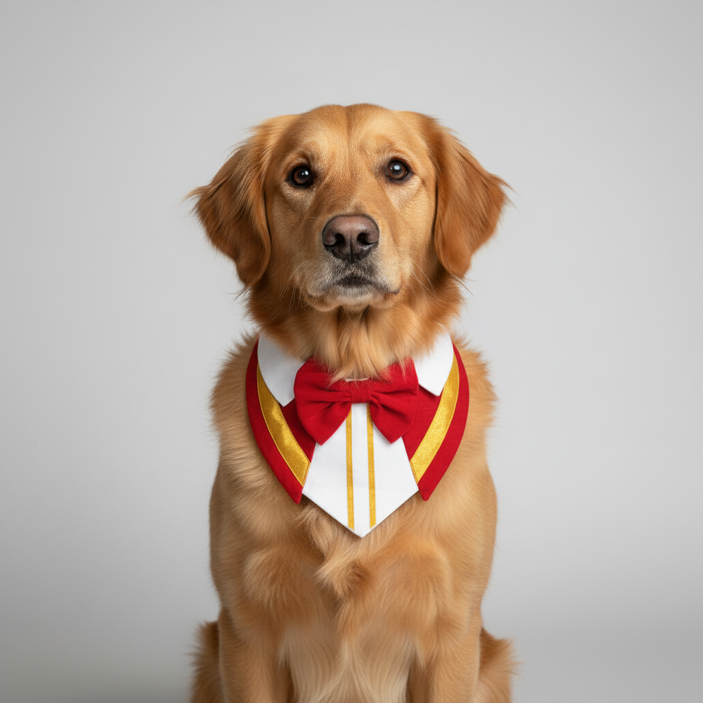 Story Tails Christmas Bandana for Dogs