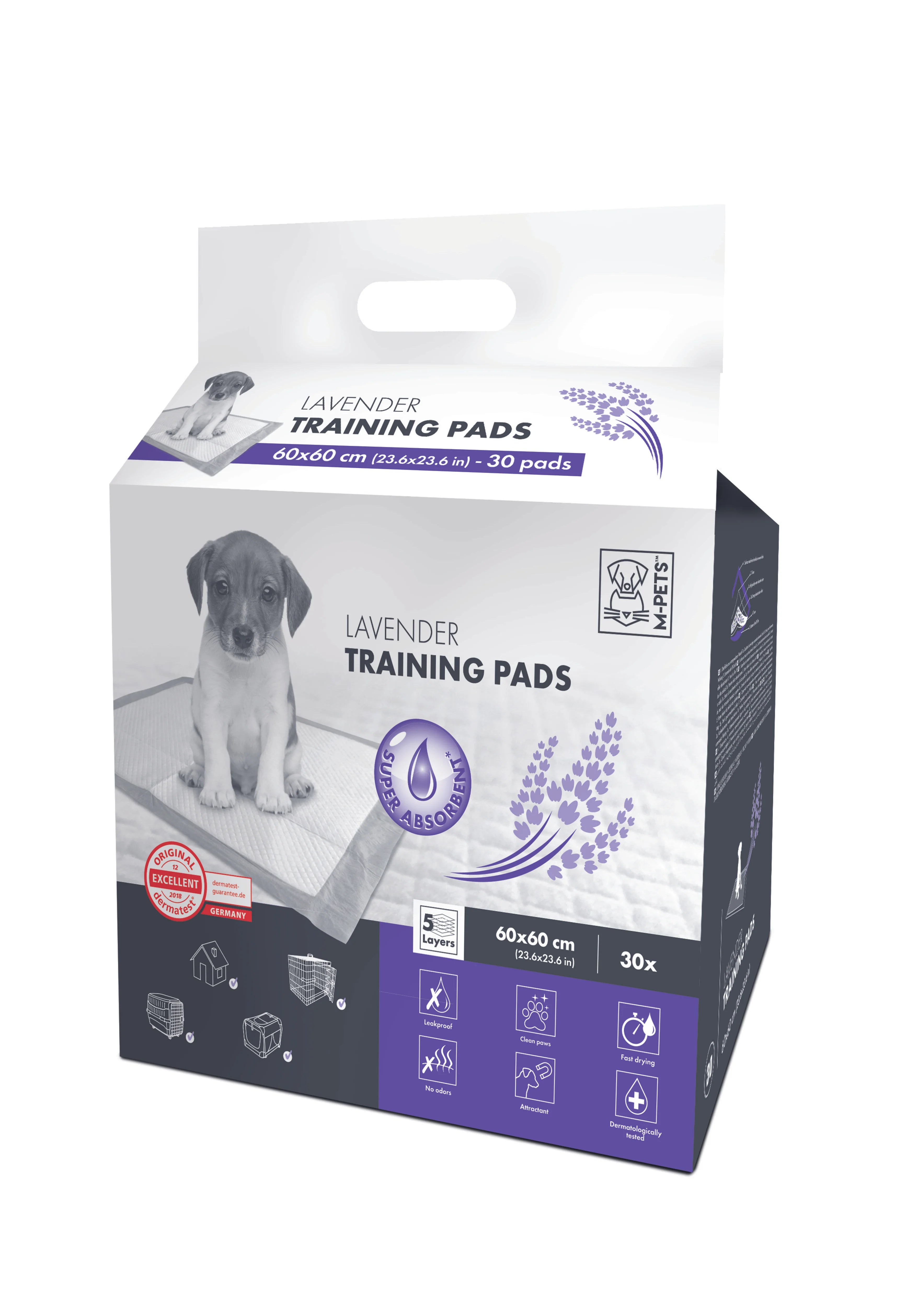 M-Pets Lavender Puppy Training Pads