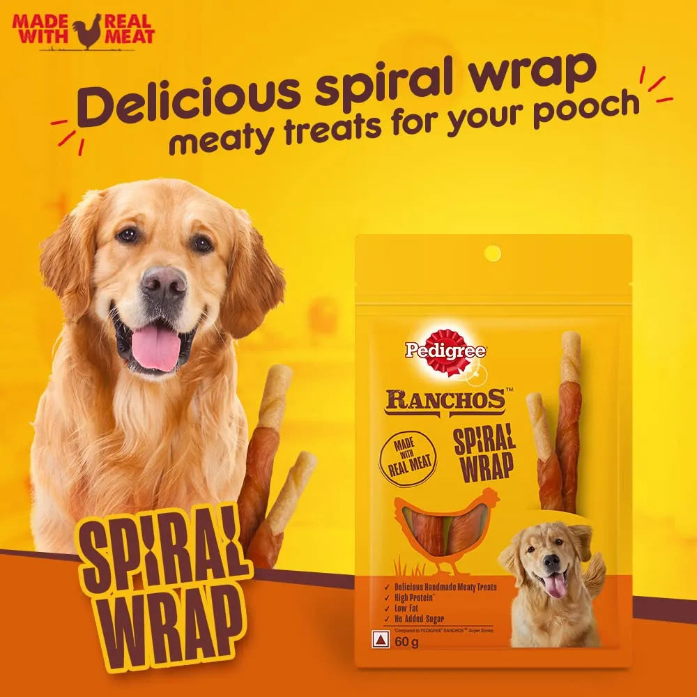 Pedigree- Ranchos Spiral Wrap Dog Treat