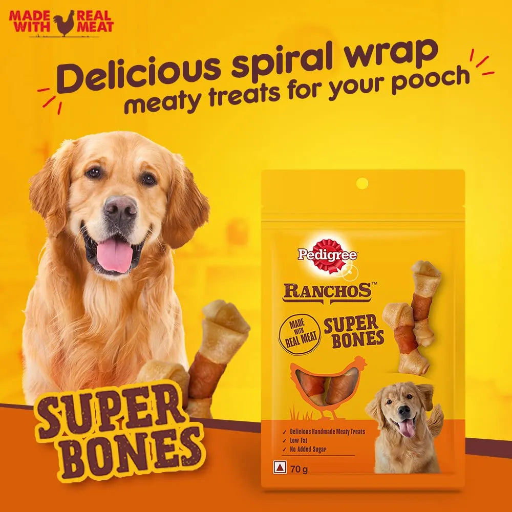 Pedigree- Ranchos Super Bones Treats for Dogs