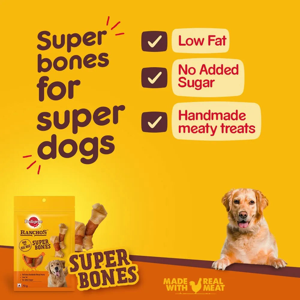 Pedigree- Ranchos Super Bones Treats for Dogs