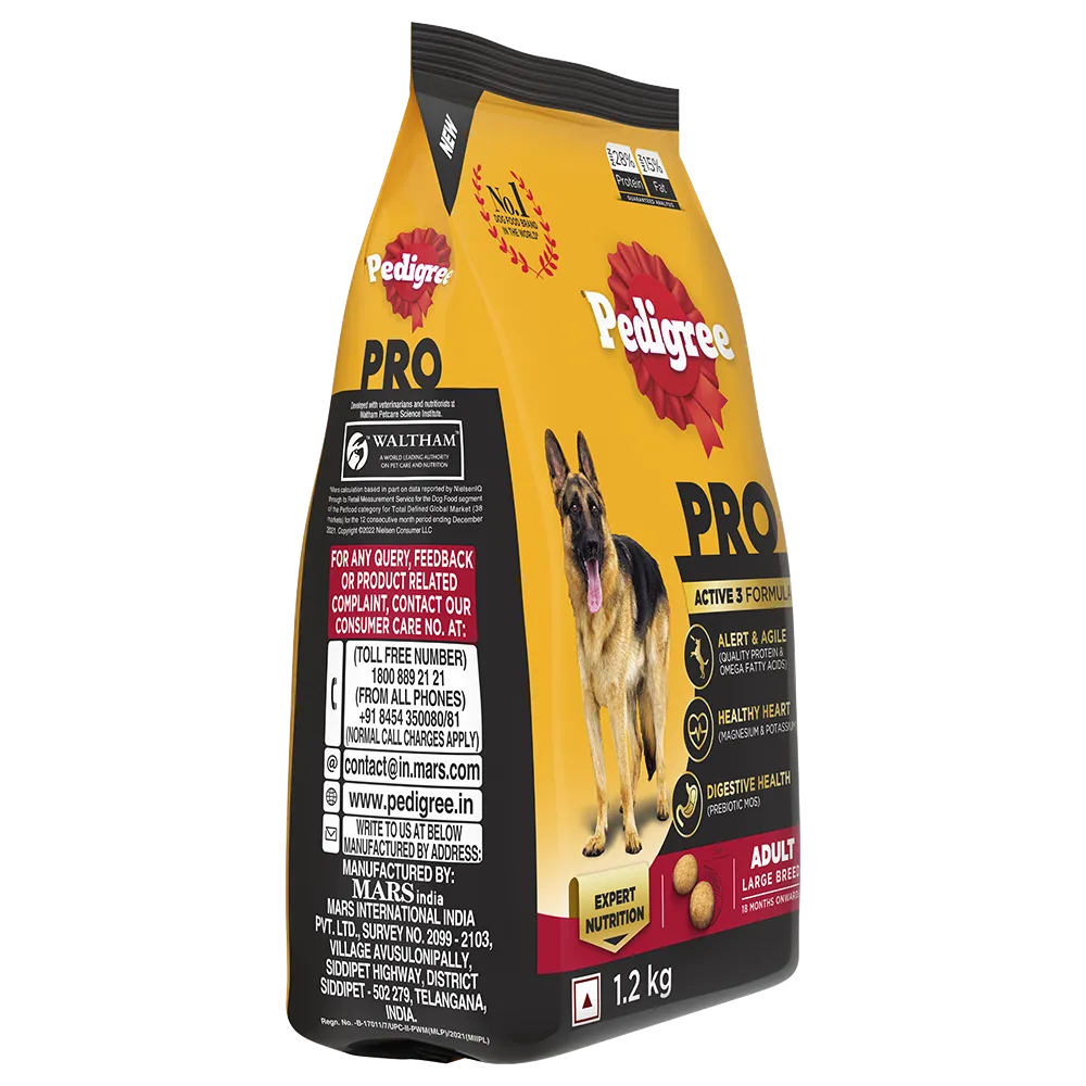 Pedigree- Professional Adult Dog Food Large Breed