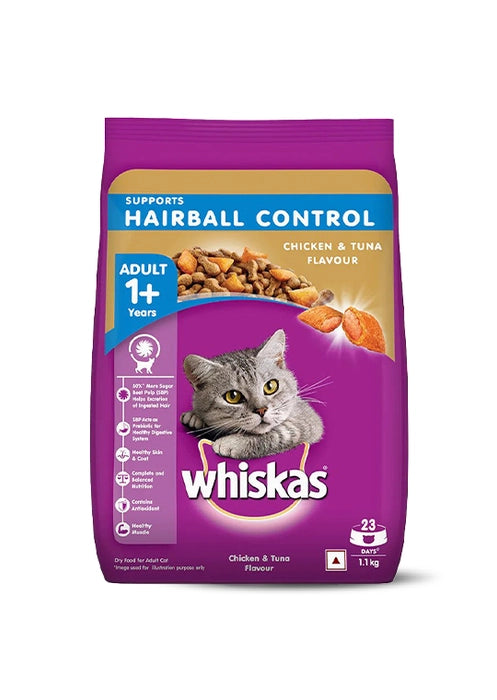 Whiskas - Functional Hair Ball Control Adult Dry Food