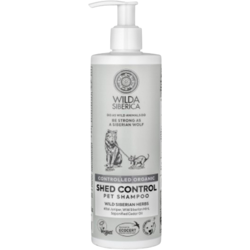 Wilda Siberica Natural & Vegan Shed Control Pet Shampoo