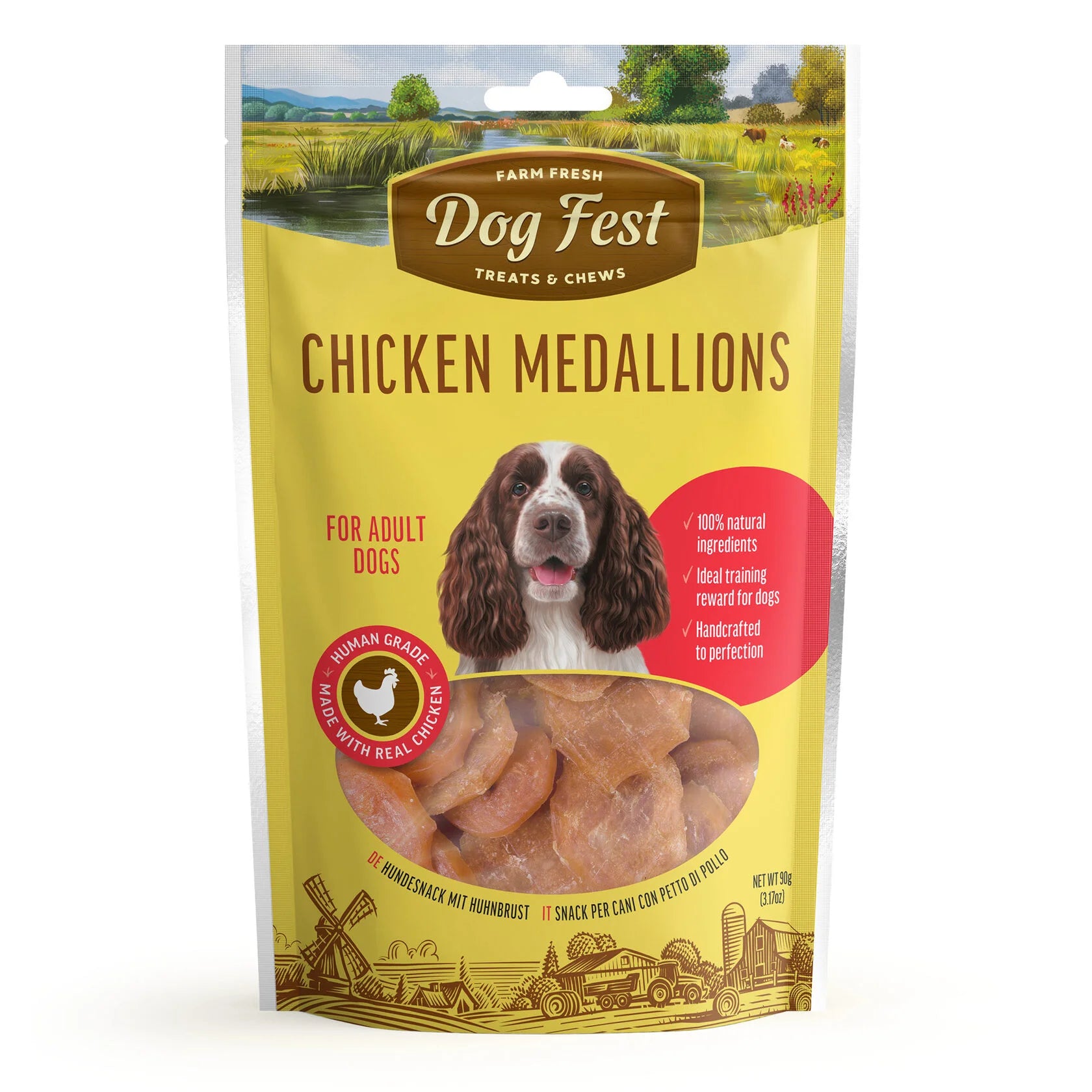 Dogfest Lamb Medallions Dogs Treat