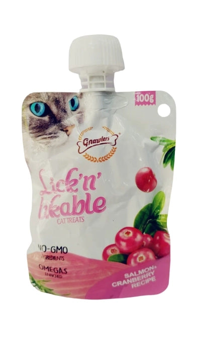 Gnawlers- Lick 'n' Likable Wet Creamy Cat Treats