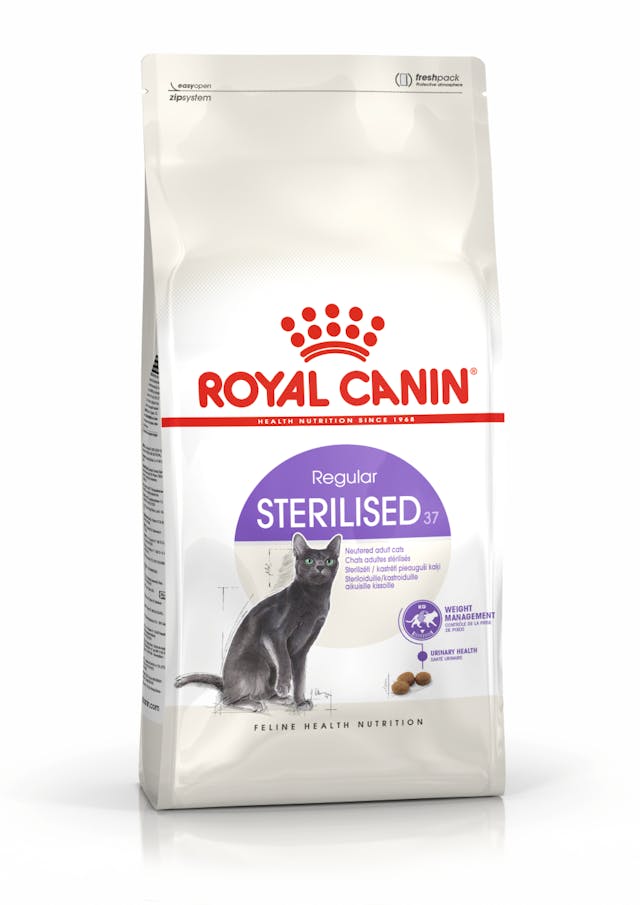 Royal Canin- Sterilised Dry Adult Cat Food Meat Flavor