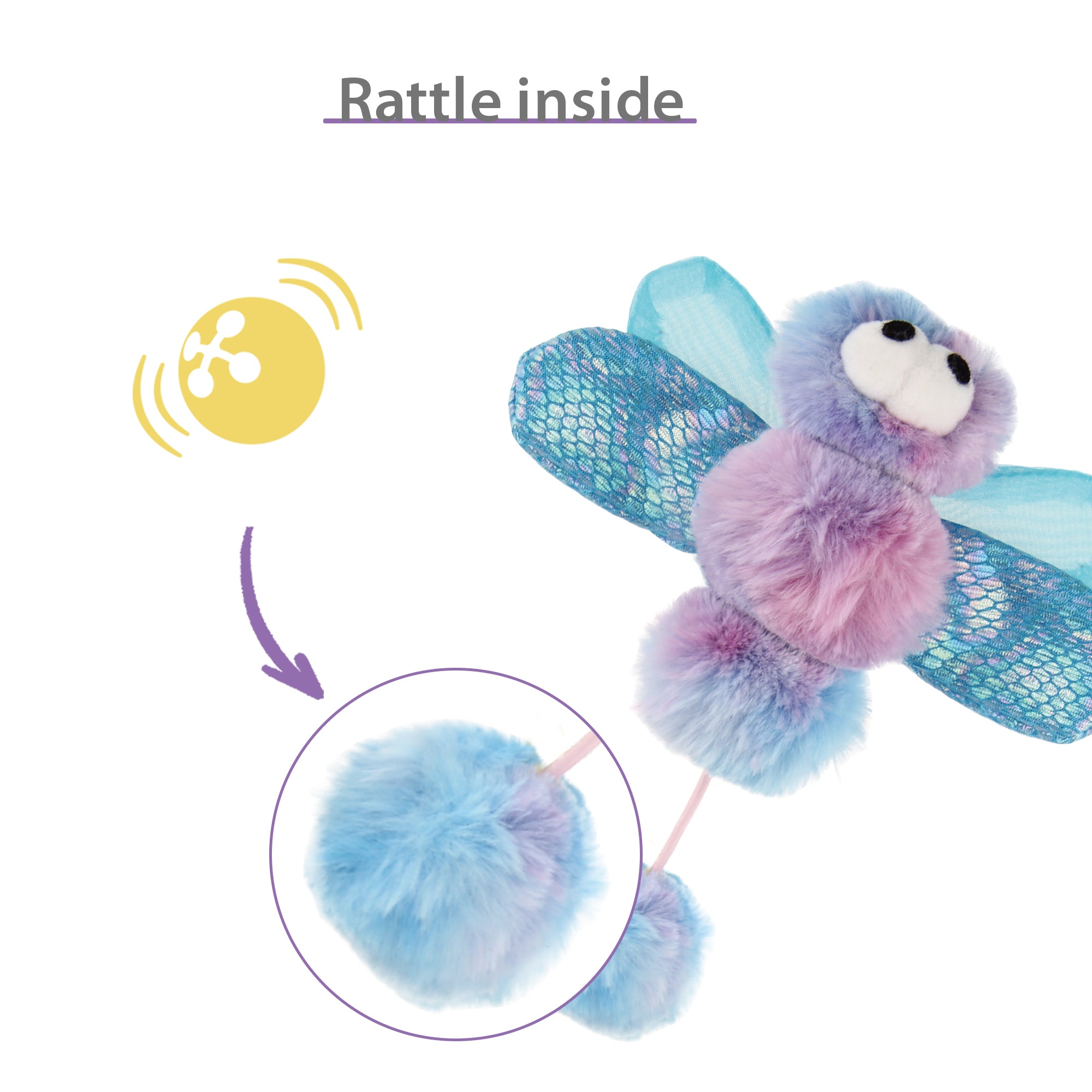 Gigwi Catch and Scratch Dragonfly