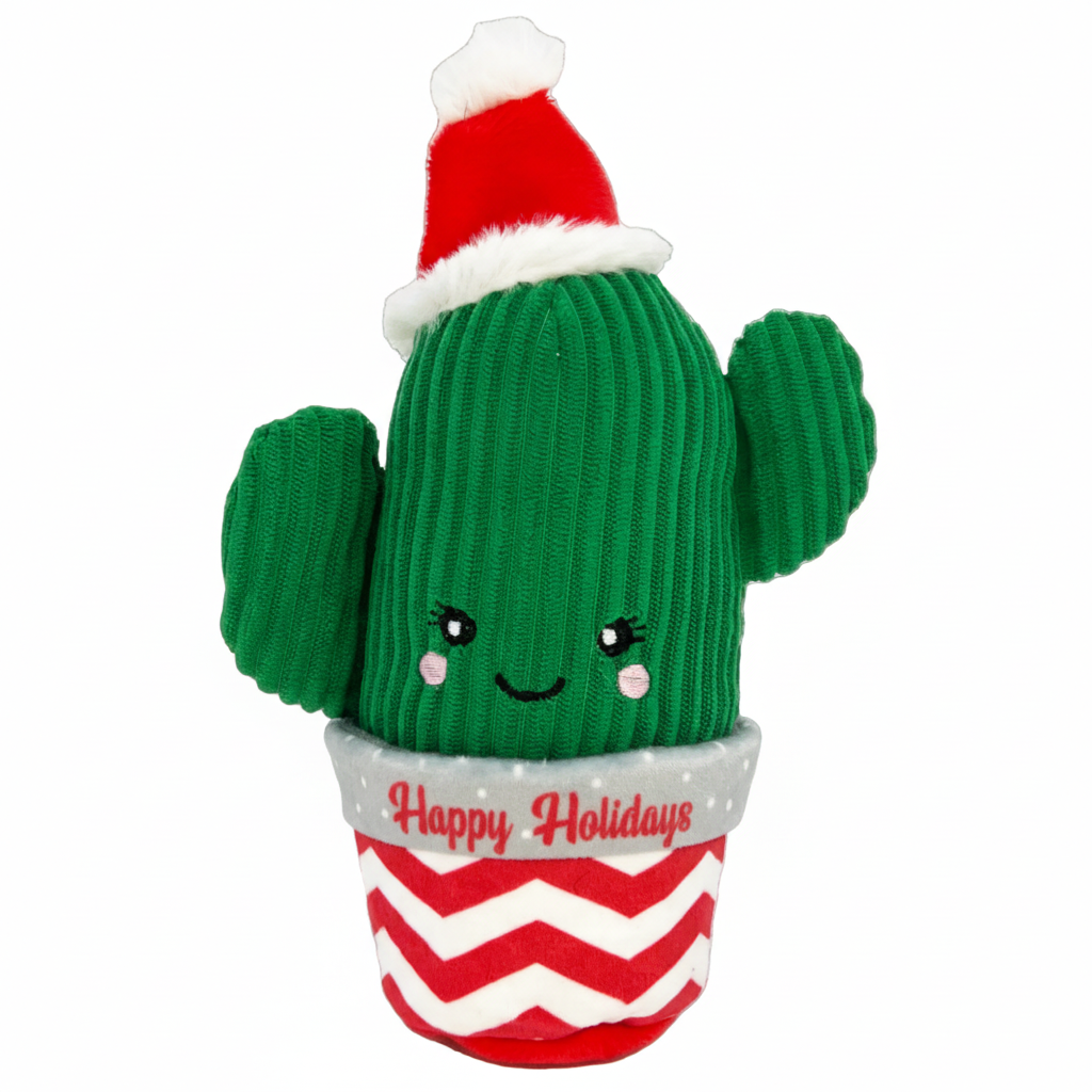 Kong Holiday Wrangler Cactus Cat Toy