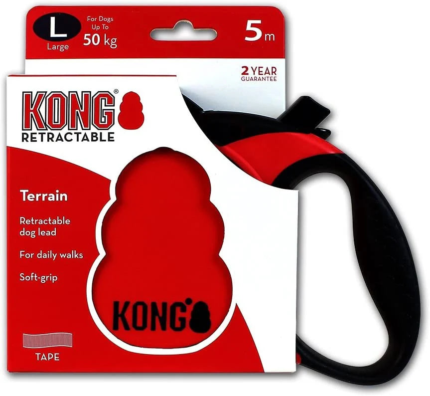 Kong-Terrain Retractable Dog Leash