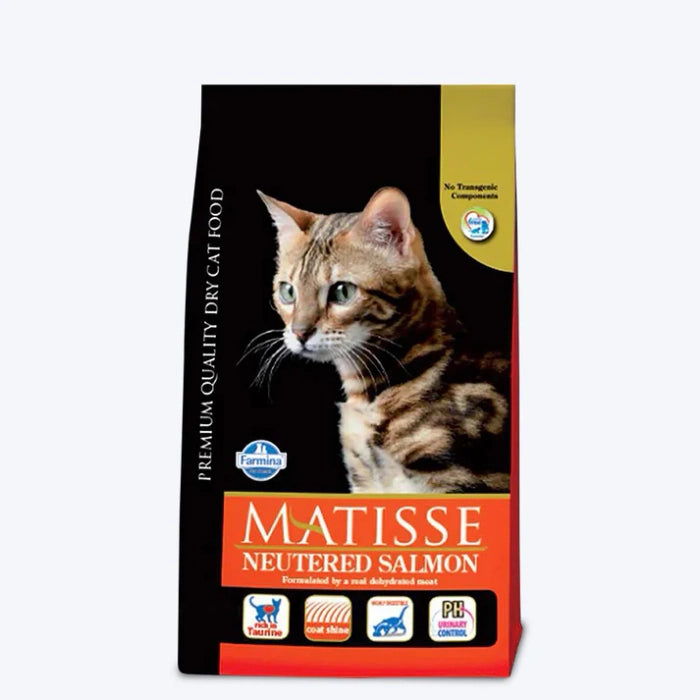 Matisse - Neutered Salmon Adult Dry Cat Food