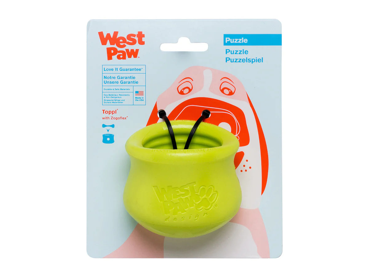 West Paw Zogoflex Toppl Dog Treat Toy