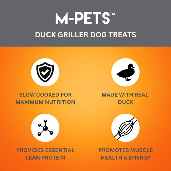M PETS Duck Griller Treats for Dogs