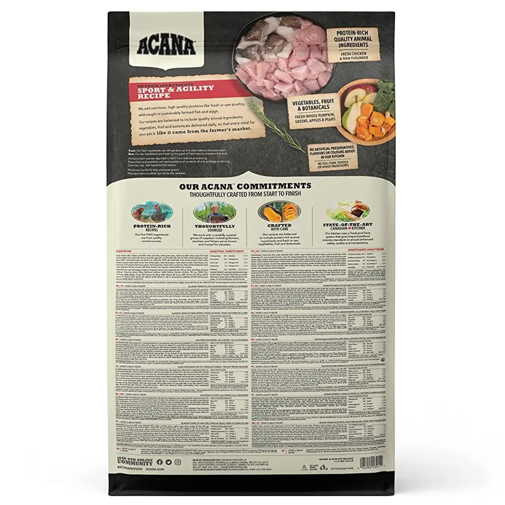 Acana- Sports & Agility Adult Dog Food