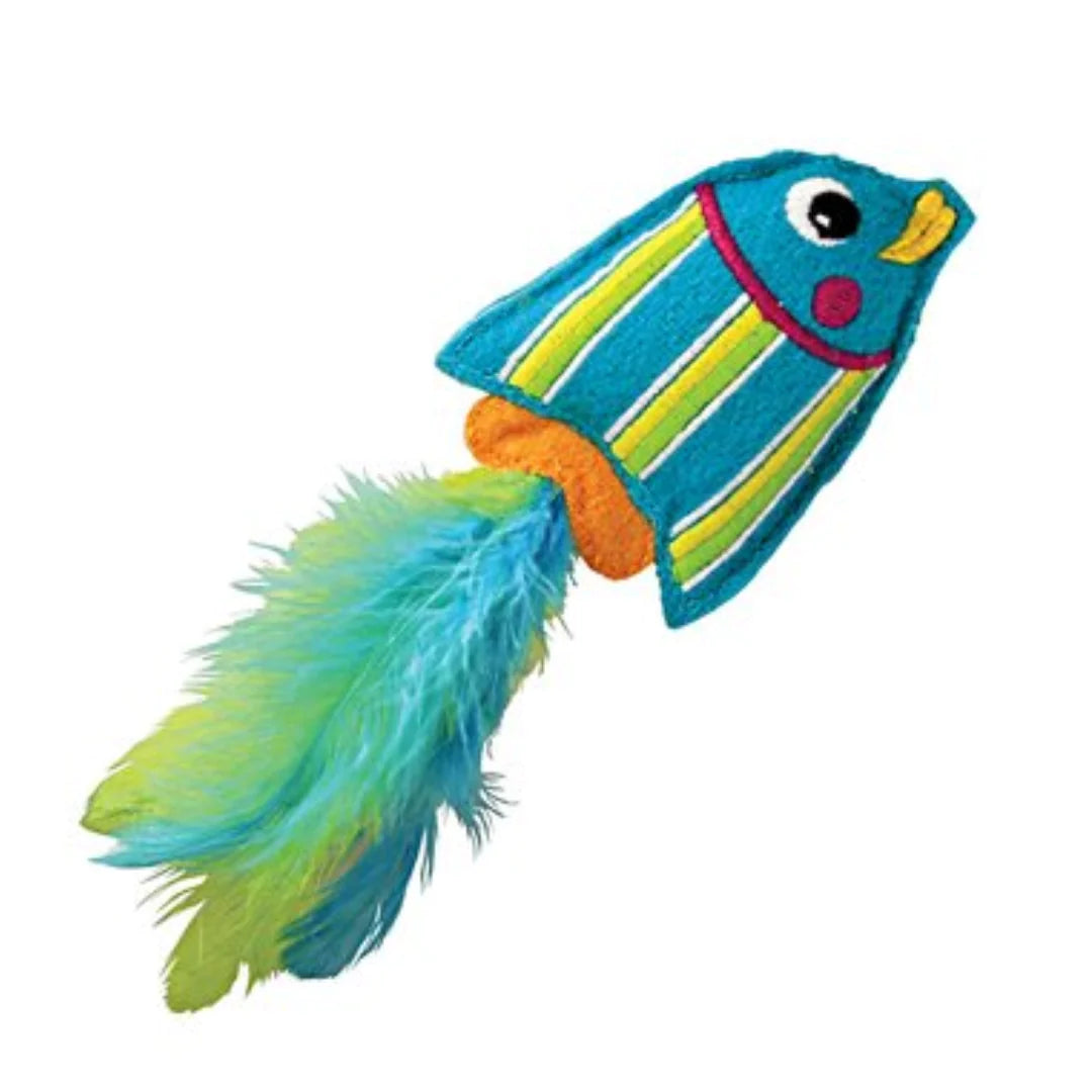 Kong – Tropics Fish Blue Cat Toy