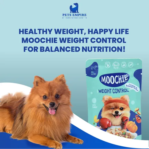 Moochie Weight Control with Turkey Dog Gravy