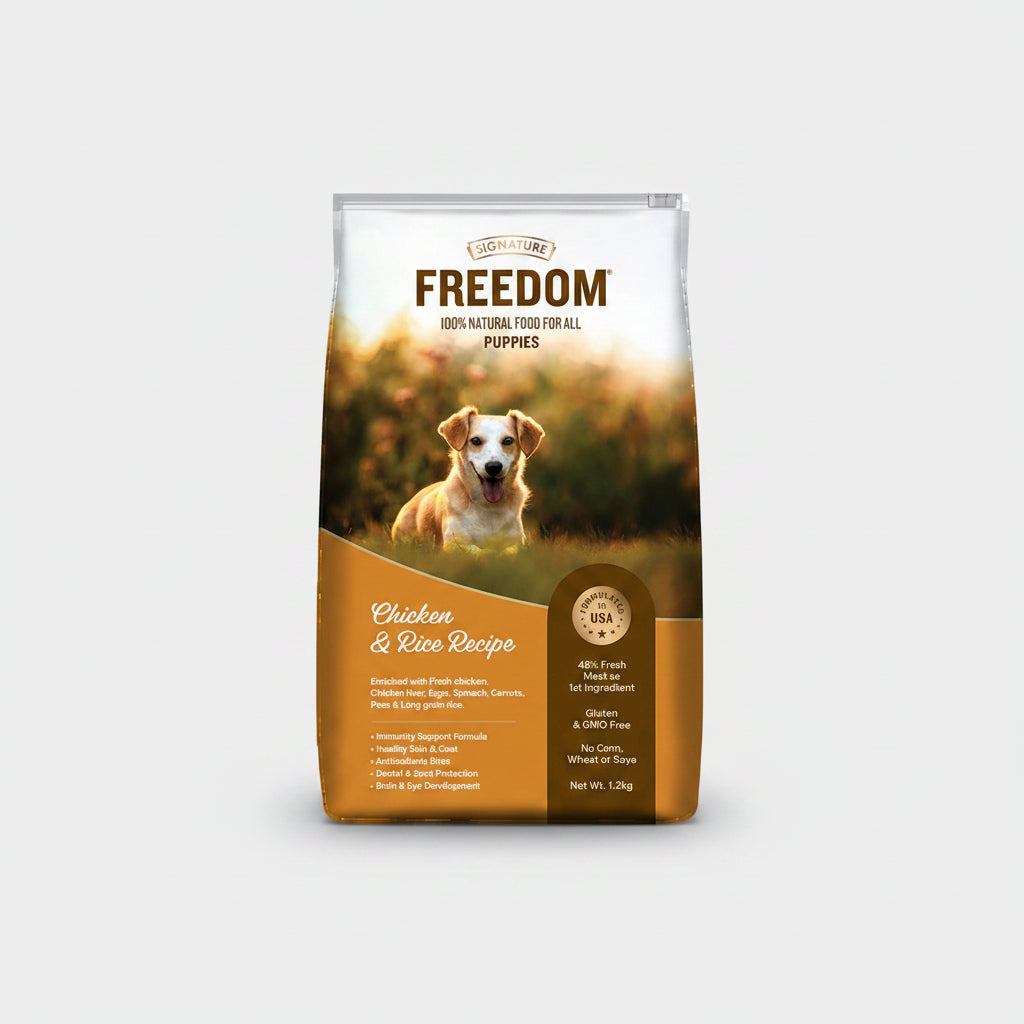 Signature Freedom Chicken & Rice Puppy Dry Food